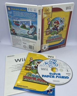 Super Paper Mario Nintendo Wii - OVP + Anleitung - Guter Zustand