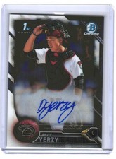 2016 Andy Yerzy Bowman Chrome 1st Bowman Auto RC #CDA-AY (H673) $6 MAX SHIP