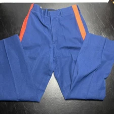USMC Dress Blue NCO Trousers used good blues blood stripe gabardine 31 x 30