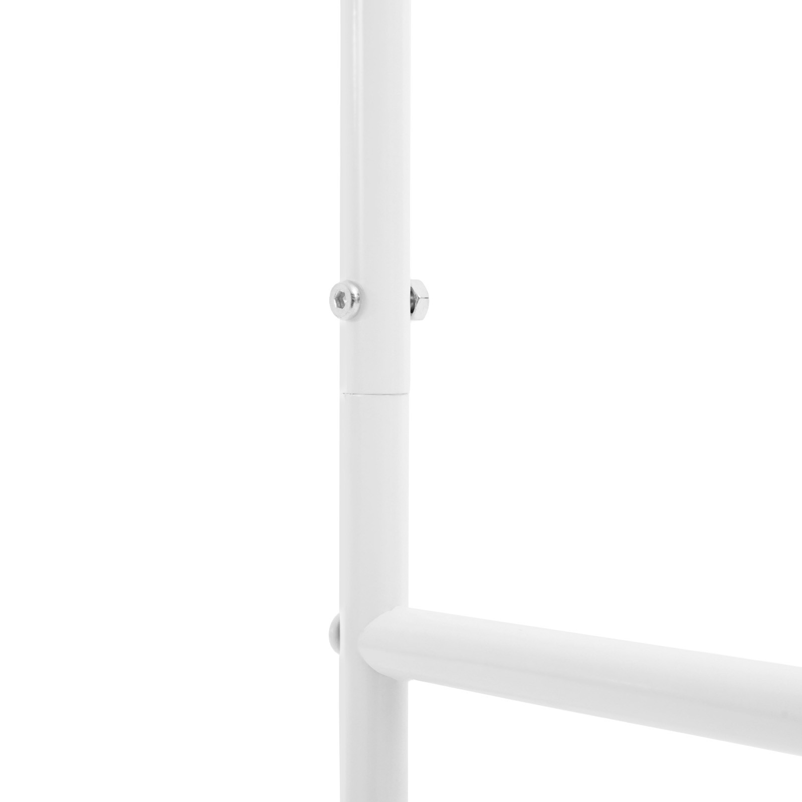 Traffic Cone Cart, White Traffic Cones Holder With Wheels, Iron Traffic Cone Car