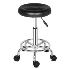 Adjustable Hydraulic Swivel Round Stool Rolling Counter SPA Salon Stool Chair