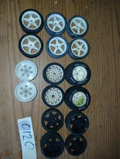 Lot Of Rc Car Rims With Tires Tamiya Bolink