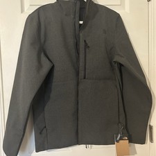 The North Face Men  s Apex Bionic 3 Windproof Jacket TNF Dark Grey Heather, Small