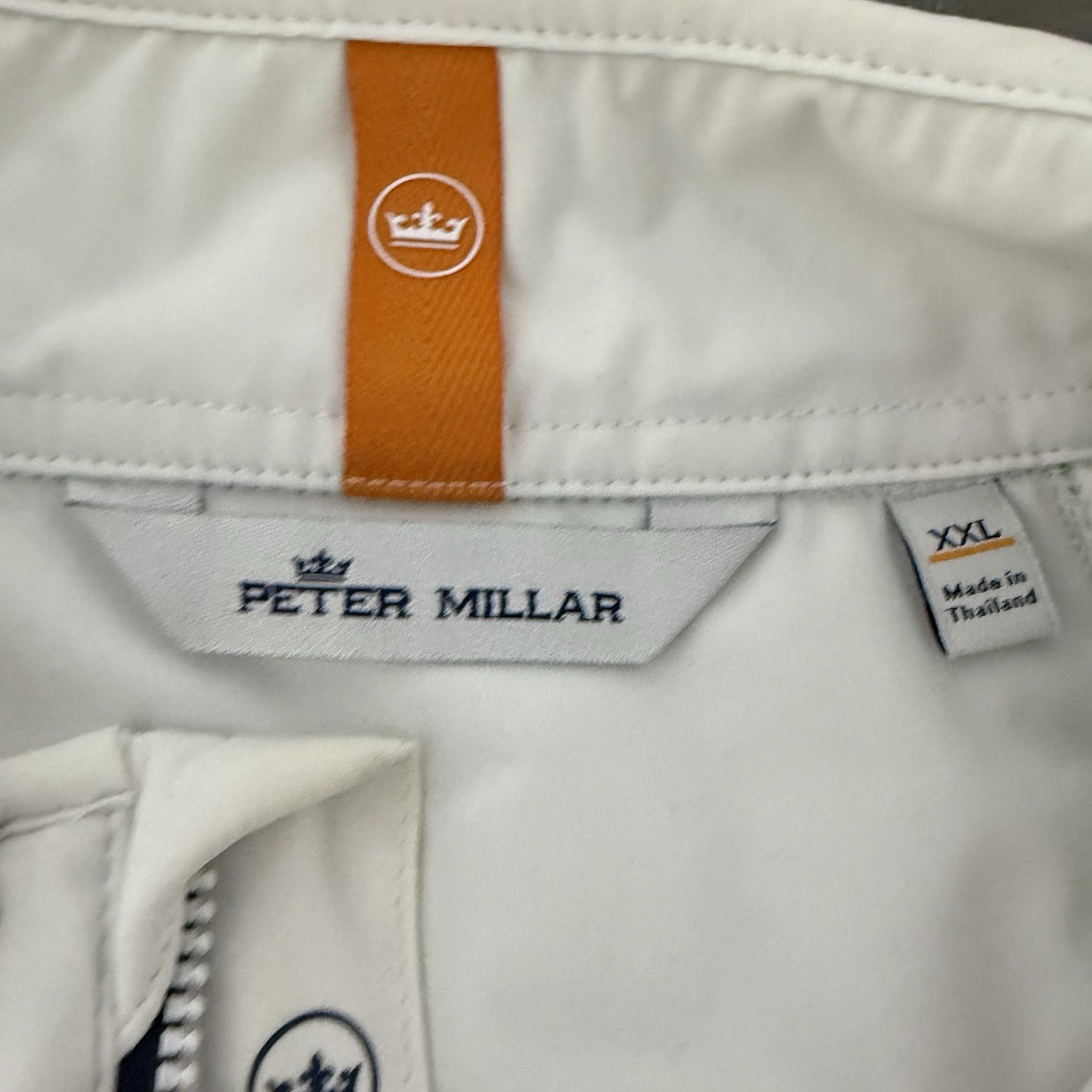 Peter Millar Quarter Zip Pullover Colorblock Golf… - image 3