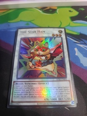 YuGiOh The Star Ham OP30-EN009 Super Rare NM in hand