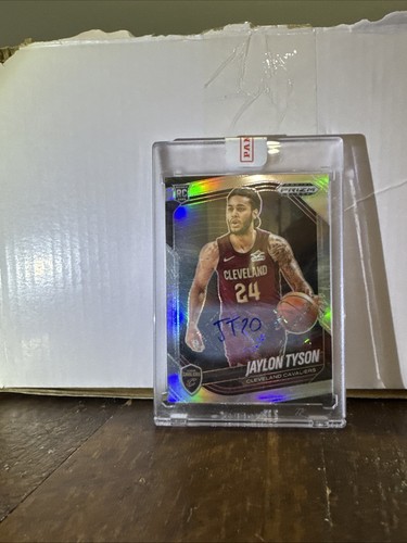 Jaylon Tyson Panini Enclosed Silver Prizm Black Rookie Card Holo Rc 2024 SSP
