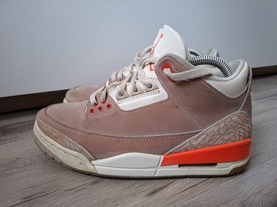 Nike Air Jordan 3 Retro Rust Rosa Gr. 40