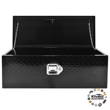 30x13x10 Black Aluminum Truck Storage Box With Lock For Pickup Trailer Bed Use 30x13x10 Black Aluminum Truck Storage Box With Lock For Pickup Trailer Bed Use
