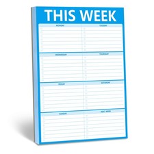 90 Pages Weekly Planner List Note Pad to Do List with Magnet Mountings for Fr...