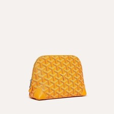 Goyard Pouch für Kosmetik Unisex Vanthomme Gelb 143810225