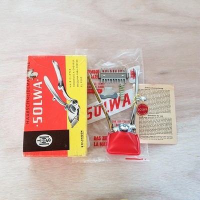 Neu Old Stock Solingen Solwa Haarschneidemaschine Trimmer Double Zero N°00 Modell 12 