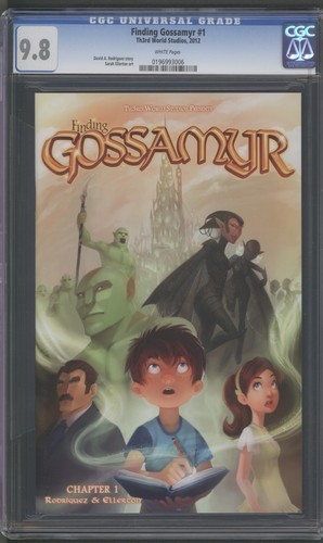 FINDING GOSSAMYR #1 - CGC 9.8 - TH3RD WORLD STUDIOS - 2012