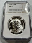 1968-D  KENNEDY US Half Dollar,   MS67 by NGC,   an EXCEPTIONAL looking coin!!!!