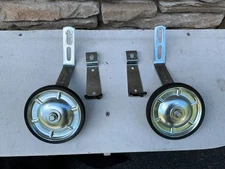 Gently Used Kids Bicycle Training wheels. well made in the USA.