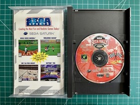 SEGA Sega Rally Championship Manual Included Sega Saturn NTSC-U/C 1995