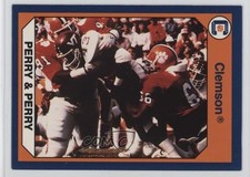 1990 Collegiate Collection Clemson Tigers William Perry Michael Dean #111 qp4