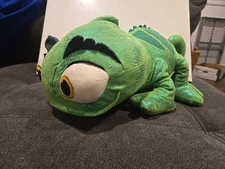 Disney Princess Large PASCAL Chameleon 17" Plush Toy Rupunzel Tangled CLEAN