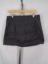 Sunice Black Apres Puffer Mini Ski Skirt Size 10