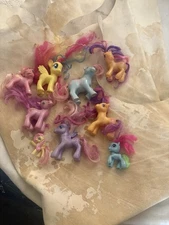 My Little Pony Figures Assorted Mix Lot of MLP Hasbro Large Small Vintage Wings