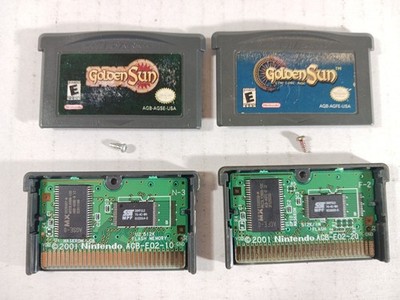 Golden Sun The Lost Age GBA Lot Tested Save Nintendo Game Boy Advance Set RPG
