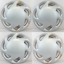  Universal Fit 57547b 13 Hubcaps Wheel Covers Used Set4 Fits Most Wheels