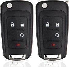Key Fob Replacement Ignition Vehicles Compatible with 2010-2016 Equinox Sonic/ 2