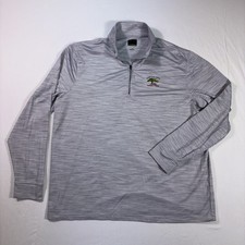 US Open 121st Greg Norman x Torrey Pines Hombre Performance Cuarto Cremallera, Talla L