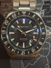 Aquatico SeaStar GMT Black Carbon (Full Set) Limited Edition Automatikuhr 