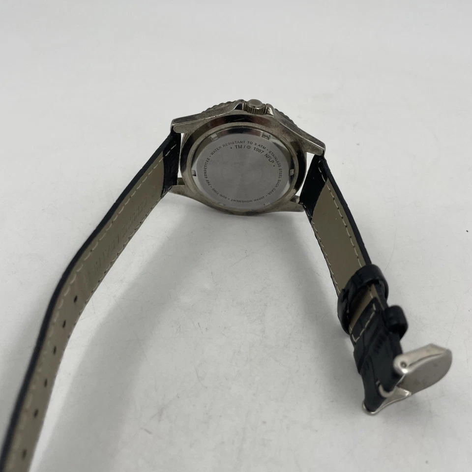 RELOJ TAMPA BAY “BUCCANEERS” - 1997 NFLP “SUN TIME” ¡EL COMPETIDOR NUNCA USADO! Foto 4 de 4