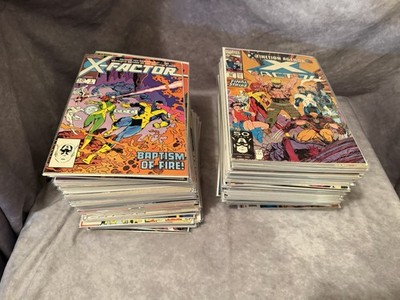 Massive X-Factor Comics Lot Marvel 1st Apocalypse Archangel See Images