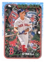 (3) 2024 TOPPS HOLIDAY TYLER ONEILL #H60 BOSTON RED SOX