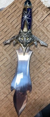 FRANKLIN MINT -- LORD OF THE ARCTIC MOON ART KNIFE / DAGGER BY RICHARD CONRAD