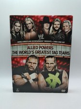 WWE Allied Powers The Worlds Greatest Tag Teams DVD 3-Disc Set Box Wrestling