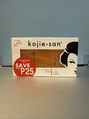 Kojie San - Skin Lightening Soap - 65g x 3