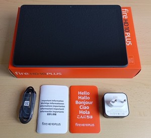 Amazon Fire HD 10 Plus (11. Gen) 32GB, Wi-Fi, 10,1 Zoll - Grau (Akku DEFEKT)