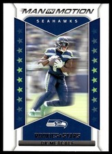DK Metcalf 2022 Panini Rookies & Stars #MM-18 Man In Motion Seahawks Football