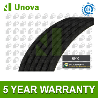 Alternator turbocompressor Belt Unova Fits BMW Z4 3 Series Renault Trafic