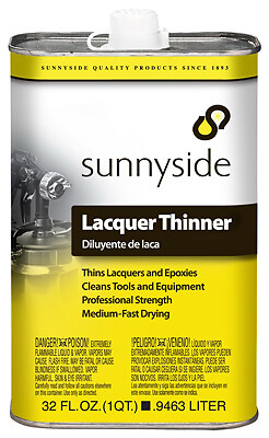 Sunnyside 45732 Lacquer Thinner, 1-Qt. - Quantity 12 - Picture 1 of 2