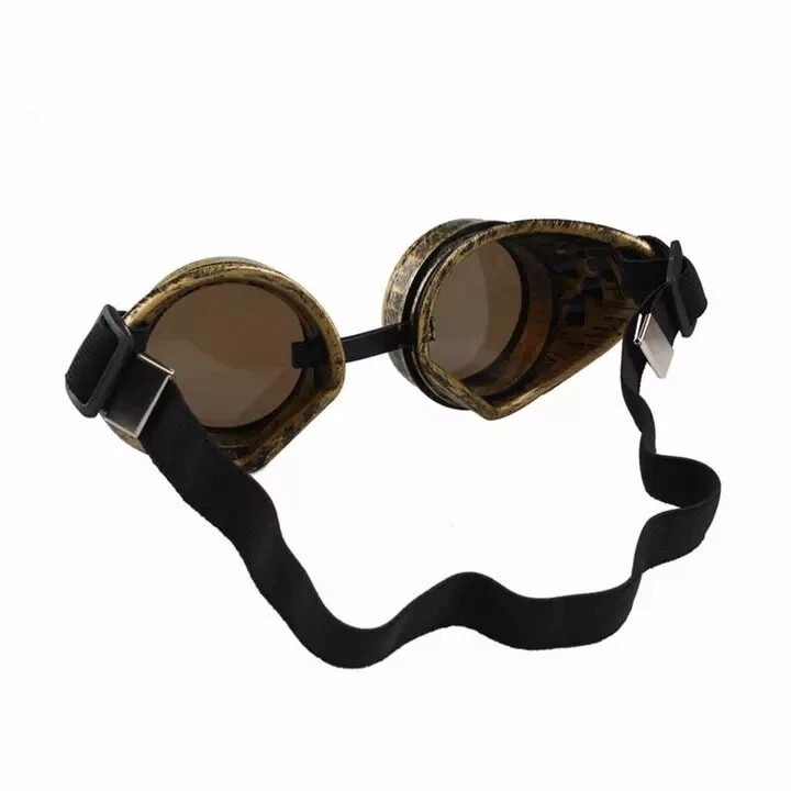 Gafas de sol Steampunk a prueba de viento para motociclista de aviación Foto 2 de 4