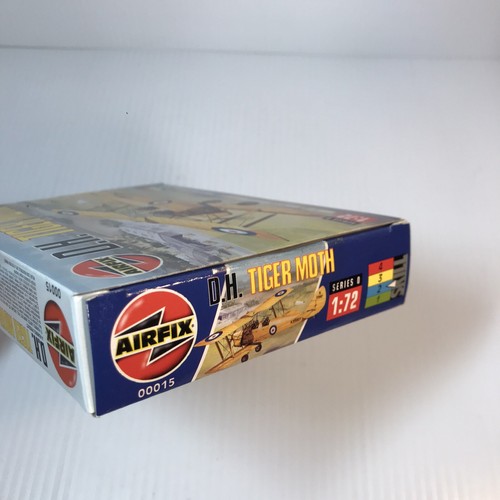 Airfix D.H. Tiger Moth 1/72 Scale Model Airplane Kit 00015 Sealed Vintage - Picture 4 of 7