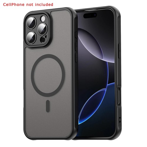 Modern Translucent Magnetic Matte TPU Case Slim Design for iPhone 16 Pro Max USA - Picture 10 of 13