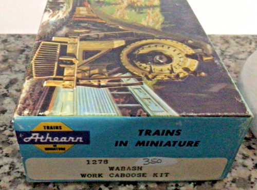 Athearn 1278 HO Scale Work Blue Caboose Wabash Railroad WAB 615 - Picture 2 of 10
