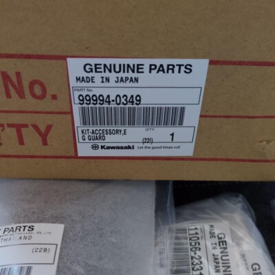 Kawasaki Ninja ZX-6R Engine Guard Genuine 99994-0349 New Japan | eBay