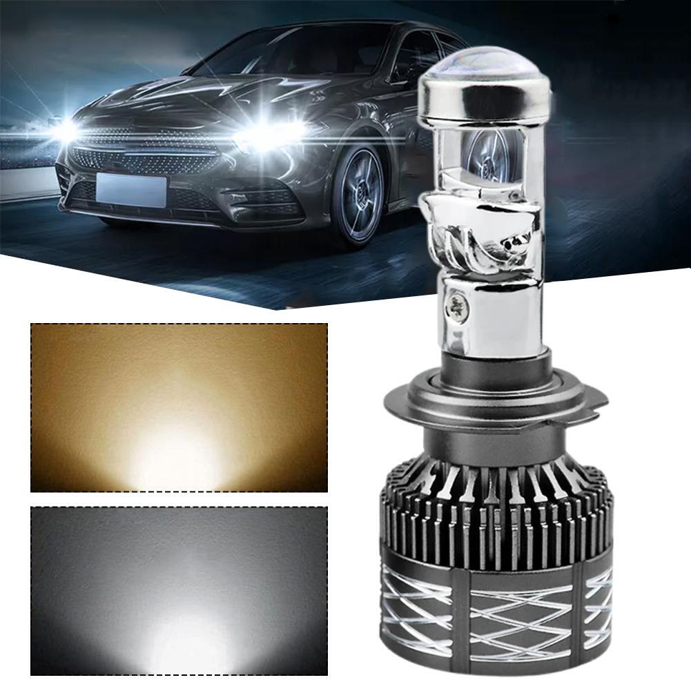 Car LED Headlight High-power Ultra Bright Far and Near Spotlight Integrated I2M8