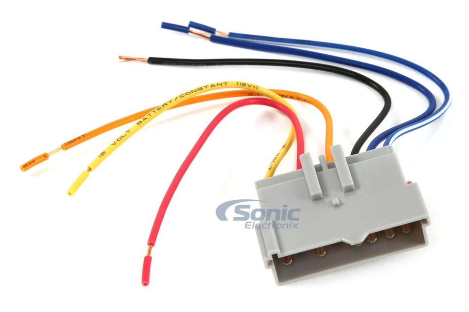 Arnés de cableado Metra 70-5600 para vehículos Ford seleccionados 1995-1998 con sonido premium Foto 4 de 4