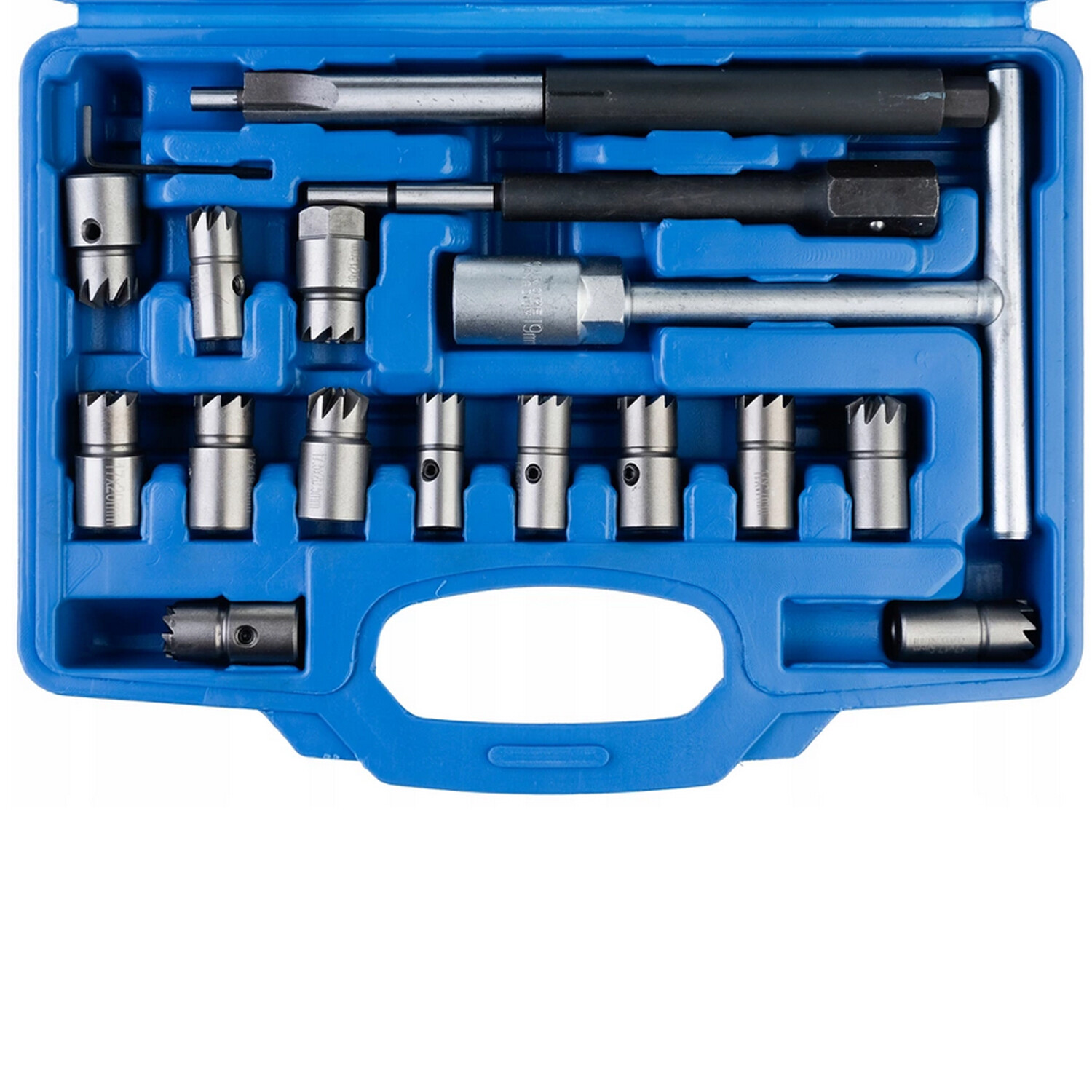 Stahl-Faust Injektoren Reinigungsset 17-teilig - Für Diesel Motoren