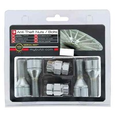 Premium Butzi Locking Alloy Wheel Bolts & Key Fits Peugeot 306/307/308/3008