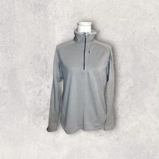 Patagonia Polartec 1/4 Zip Performance Baselayer Pullover Men’s Size M Gray