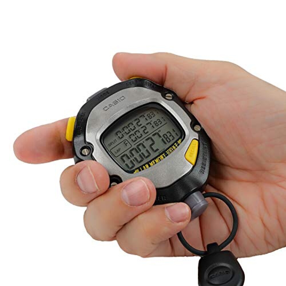 CASIO Stop Watch HS70W1JH Black Waterproof Sports Stopwatch F/S
