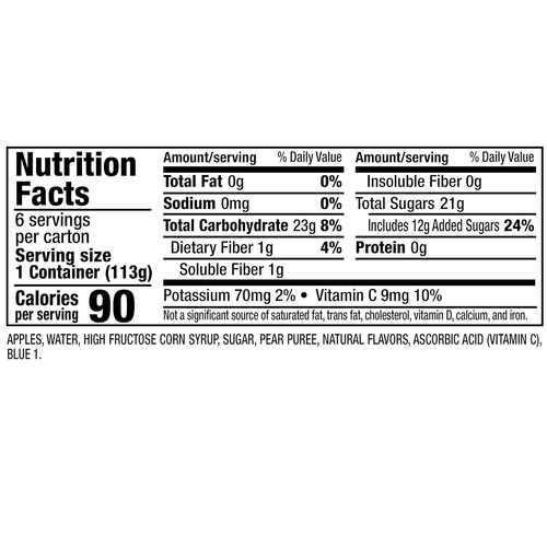 Mott'S Pear Applesauce, 4 Oz Cups, 72 Count (12 Packs of 6), No Artificial Flavo - Picture 12 of 12